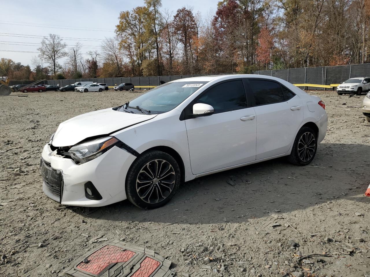 Obraz 1 z 2016 TOYOTA COROLLA L 2016 z VIN 2T1BURHE0GC490473