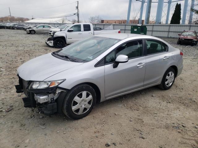 Image 1 of 2013 HONDA CIVIC LX 2013 with VIN 19XFB2F51DE280690