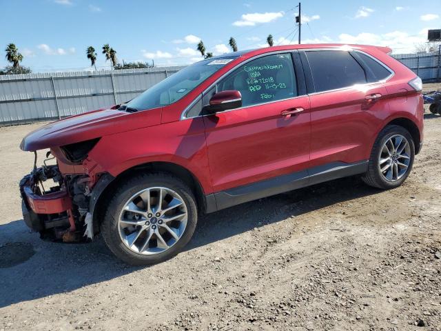 Image 1 of 2015 FORD EDGE TITANIUM 2015 with VIN 2FMPK3K86FBB03214