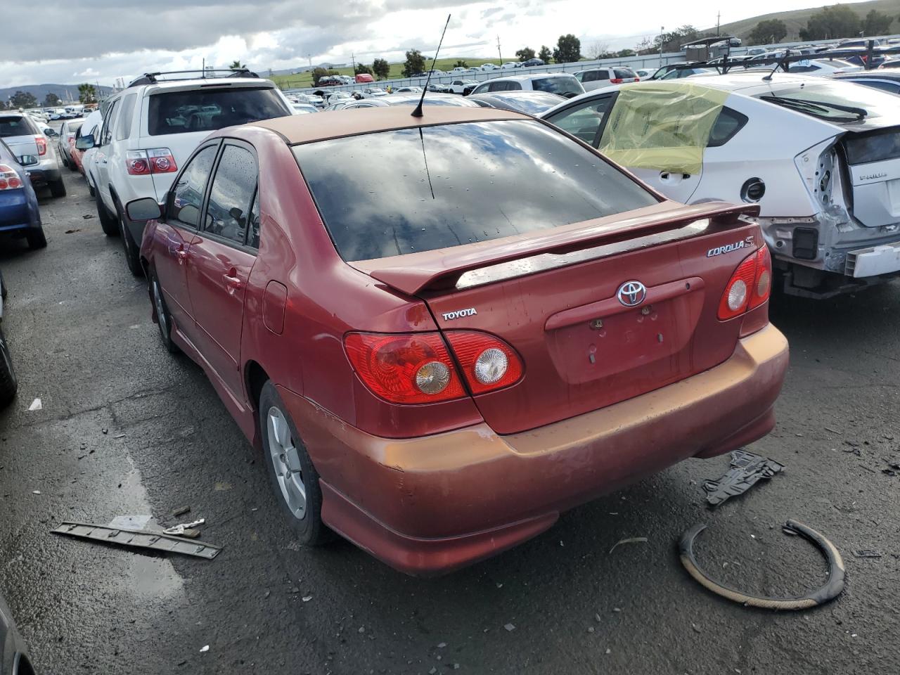 Image 2 of 2006 TOYOTA COROLLA CE 2006 with VIN 1NXBR32E66Z613567