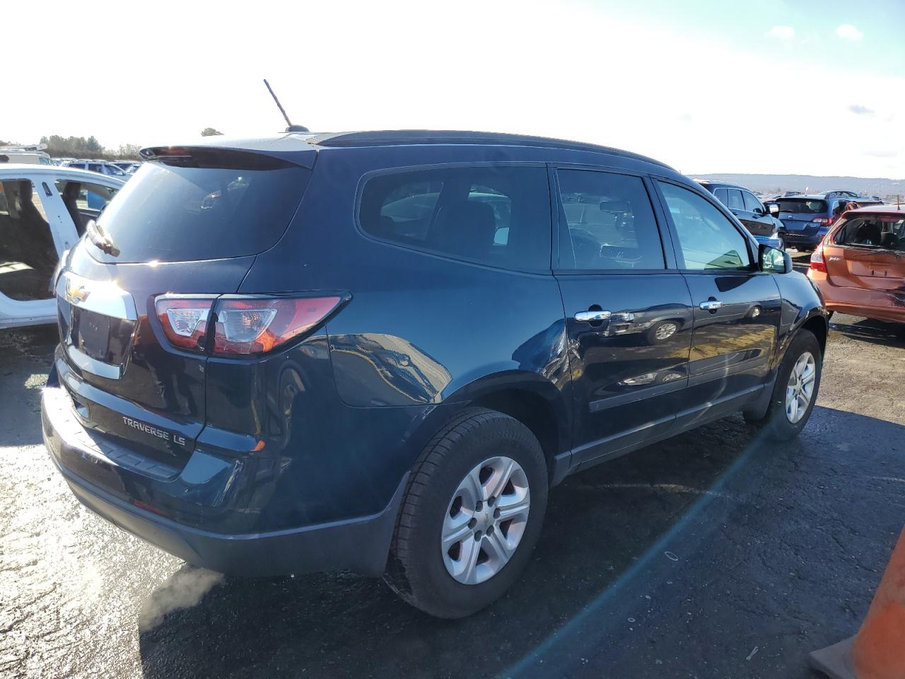 Image 3 of 2015 CHEVROLET TRAVERSE LS 2015 with VIN 1GNKRFED7FJ194159
