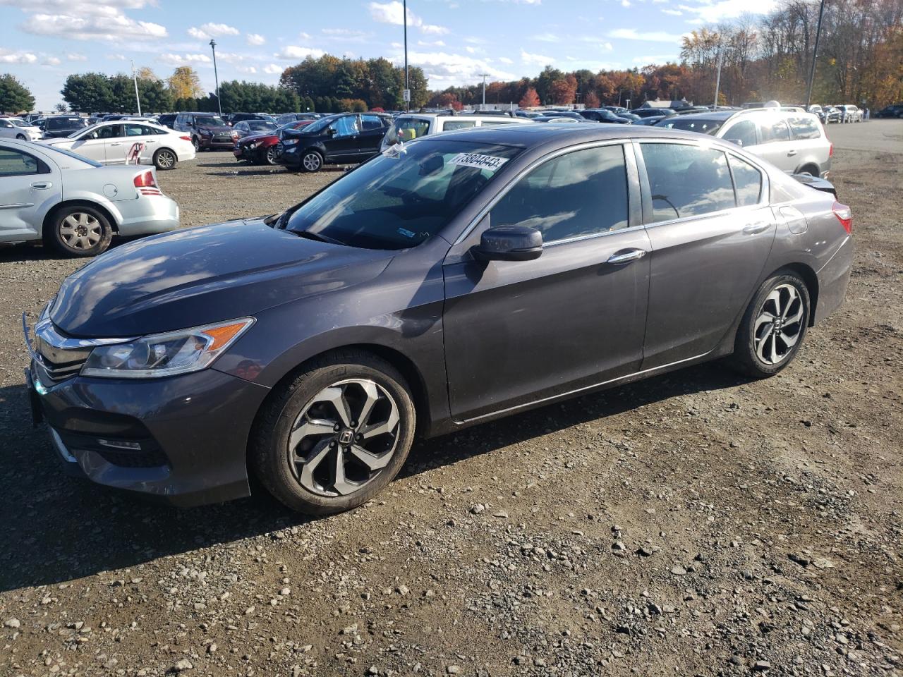 Image 1 of 2016 HONDA ACCORD EXL 2016 with VIN 1HGCR2F82GA124627