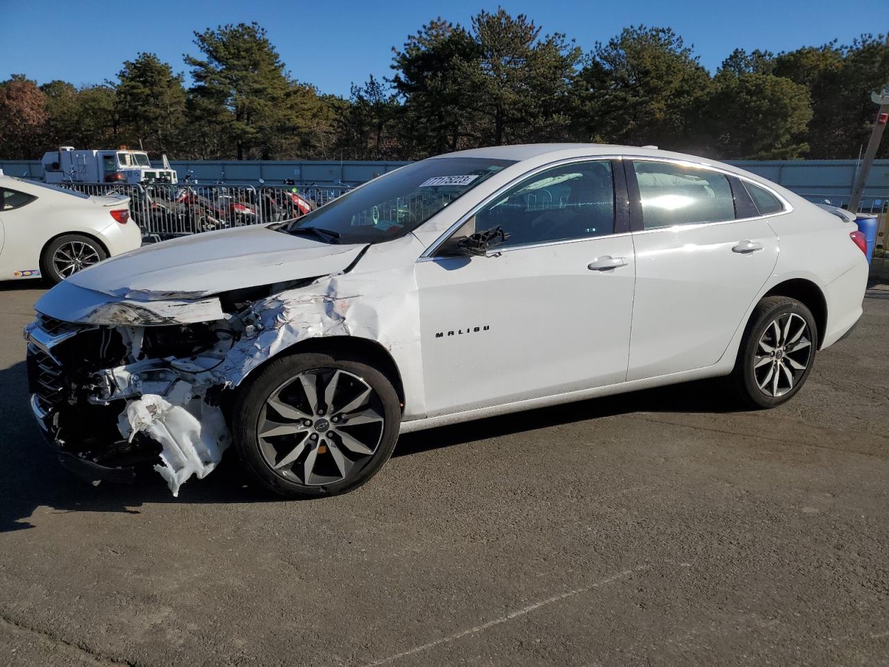Image 1 of 2020 CHEVROLET MALIBU RS 2020 with VIN 1G1ZG5ST6LF143052