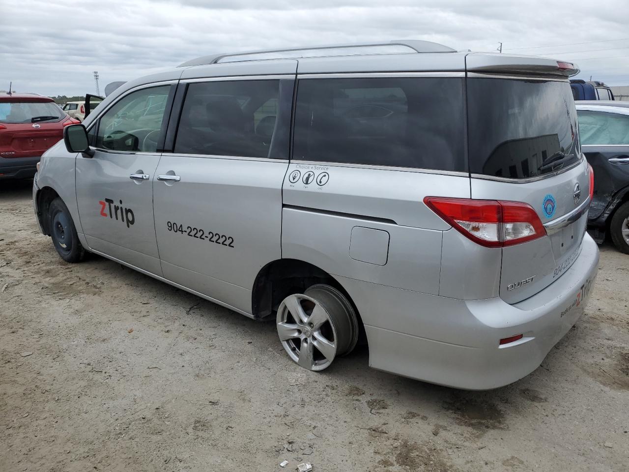 Изображение 2 2017 NISSAN QUEST S 2017 с VIN JN8AE2KP1H9168107