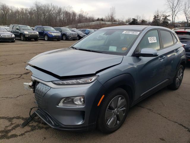 Image 1 of 2021 HYUNDAI KONA ULTIMATE 2021 with VIN KM8K53AG0MU107793