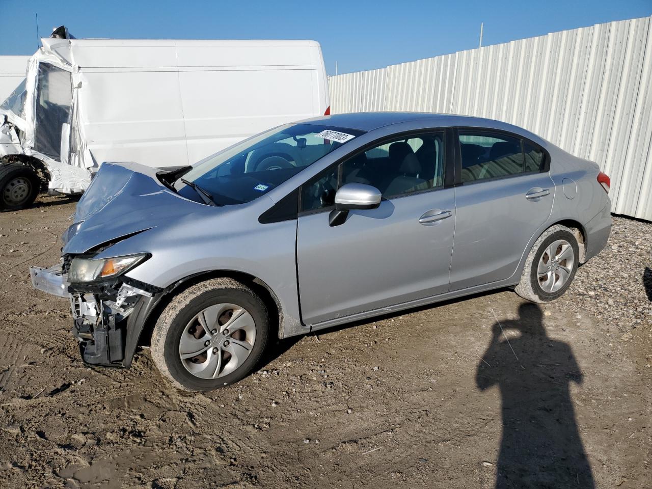 Image 1 of 2015 HONDA CIVIC LX 2015 with VIN 2HGFB2F5XFH540142