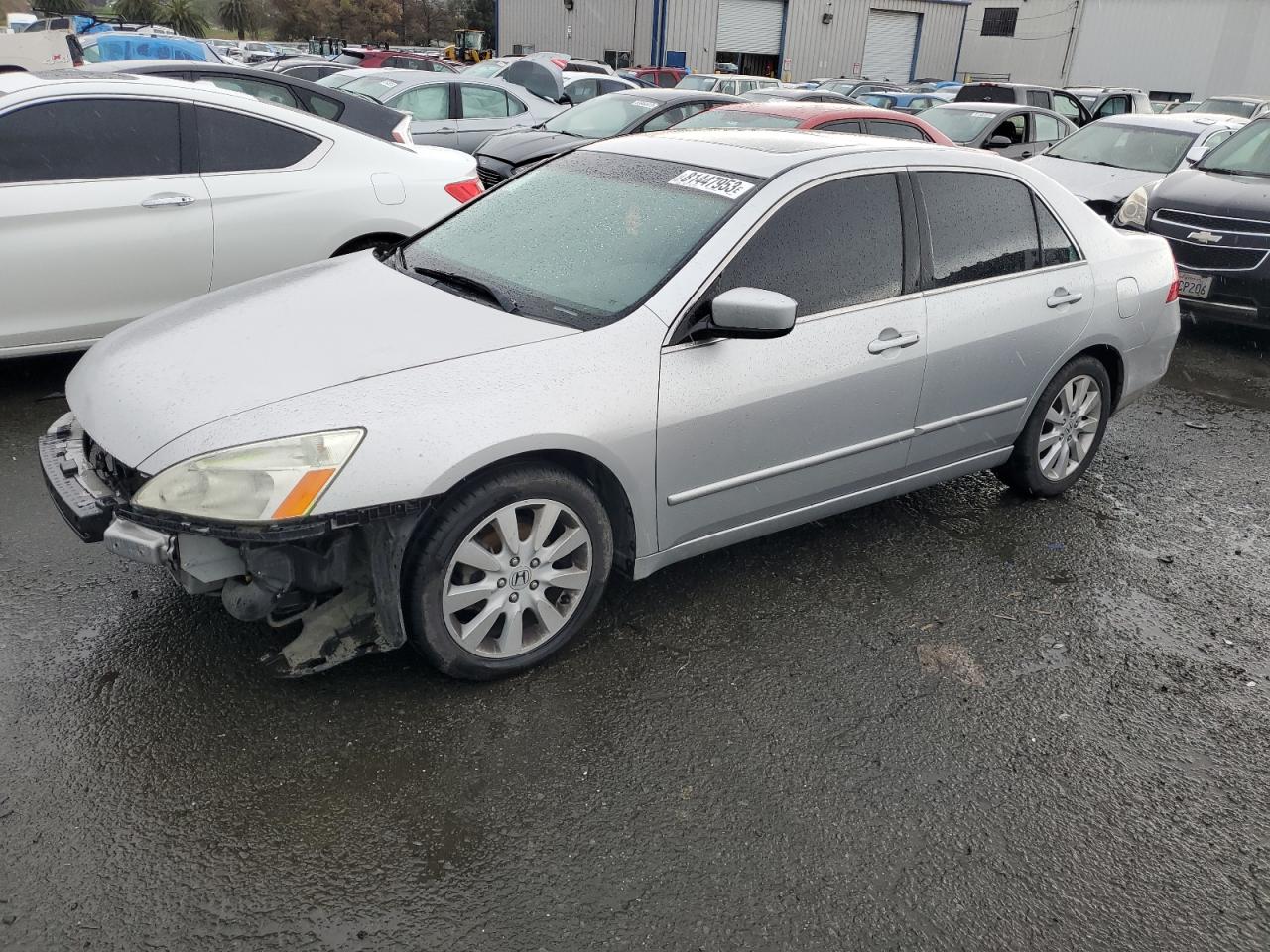 Image 1 of 2007 HONDA ACCORD EX 2007 with VIN 1HGCM66507A086889