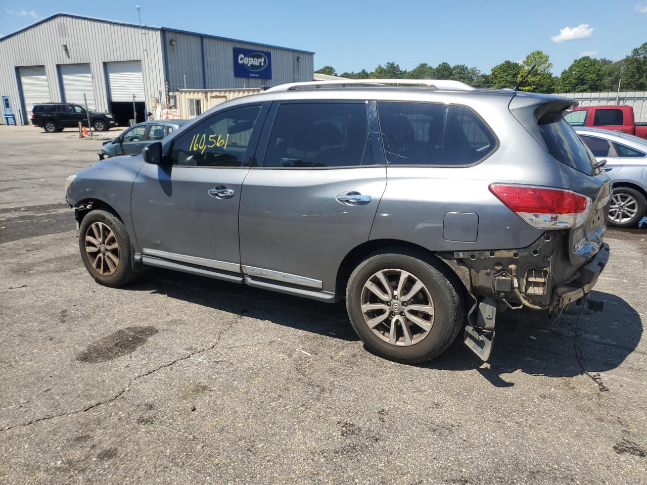 Image 2 of 2015 NISSAN PATHFINDER S 2015 with VIN 5N1AR2MN9FC641436