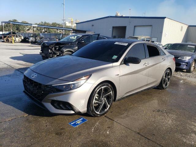 Изображение 1 2023 HYUNDAI ELANTRA N LINE 2023 с VIN KMHLR4AF6PU497664