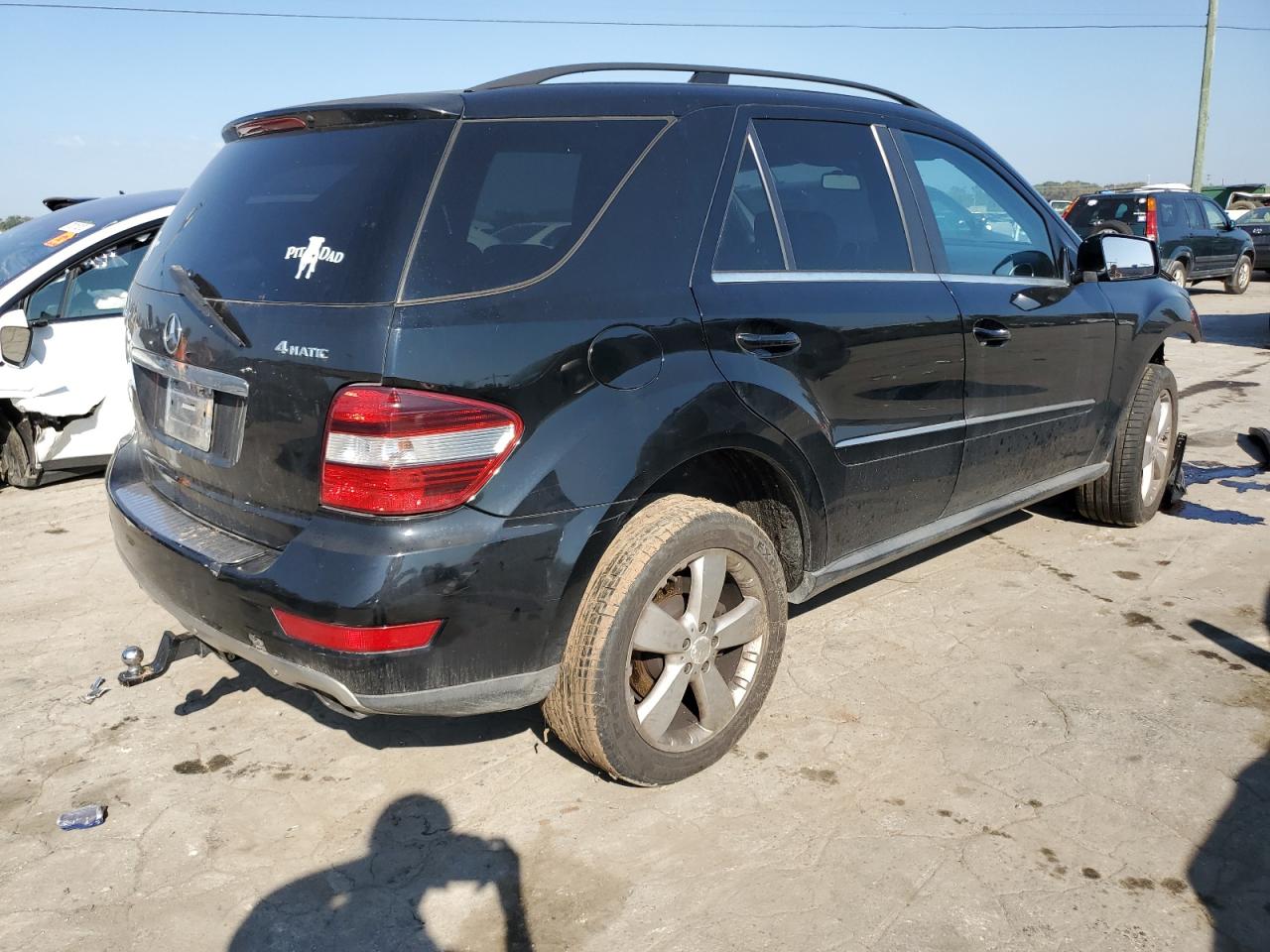 Изображение 3 2011 MERCEDES-BENZ ML 350 4MATIC 2011 с VIN 4JGBB8GB0BA716205