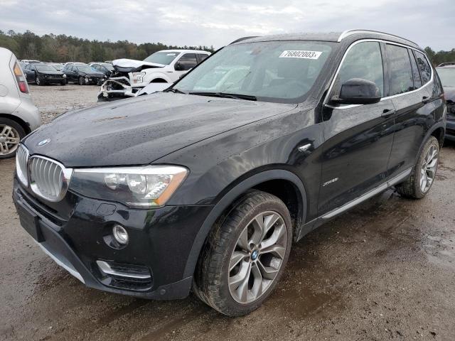Image 1 of 2016 BMW X3 XDRIVE28I 2016 with VIN 5UXWX9C50G0D82740