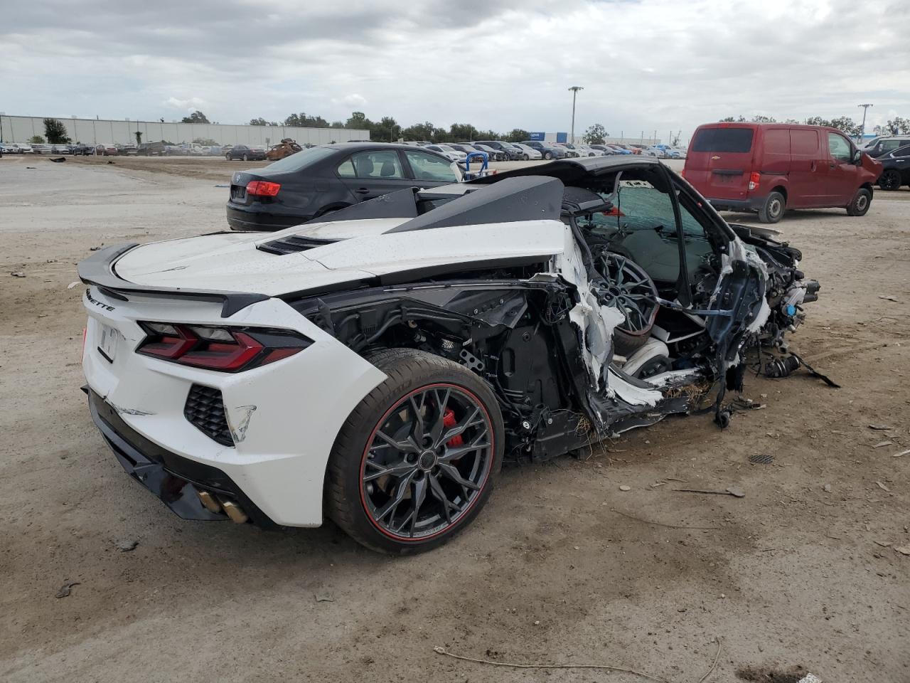Изображение 3 2023 CHEVROLET CORVETTE STINGRAY 3LT 2023 с VIN 1G1YC3D43P5501155
