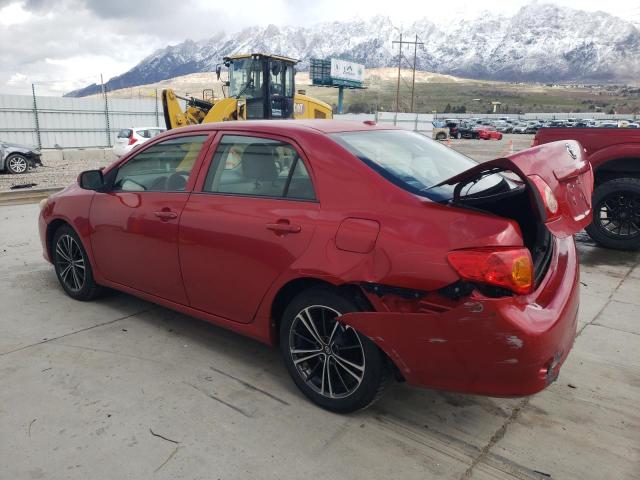 Image 2 of 2009 TOYOTA COROLLA BASE 2009 with VIN 1NXBU40E19Z062427