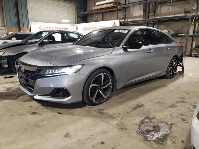 Image 1 of 2021 HONDA ACCORD SPORT 2021 with VIN 1HGCV2F3XMA034086