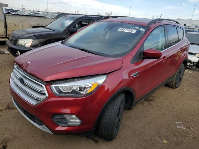 Image 1 of 2018 FORD ESCAPE SEL 2018 with VIN 1FMCU0HD8JUB39386