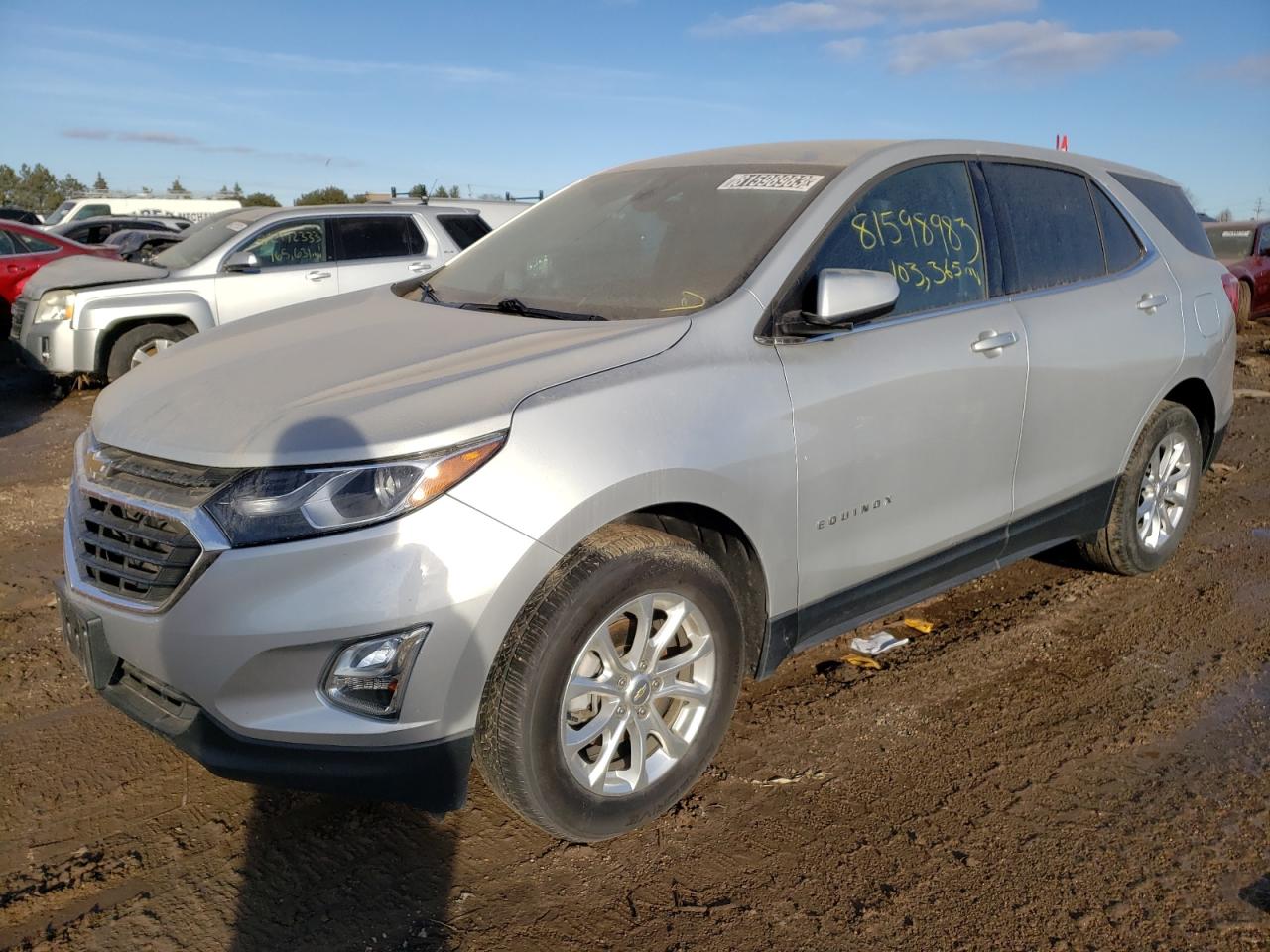 Image 1 of 2020 CHEVROLET EQUINOX LT 2020 with VIN 2GNAXTEV3L6254990