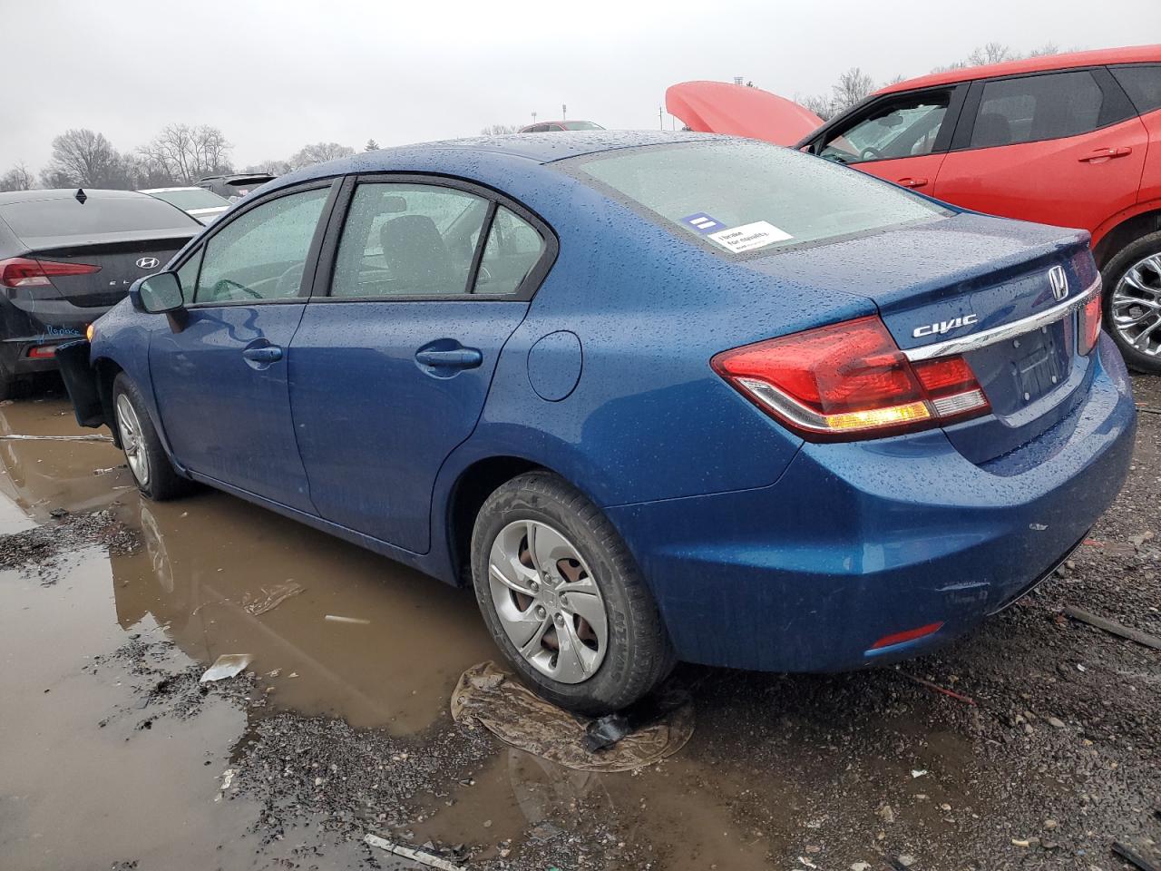 Изображение 2 2014 HONDA CIVIC LX 2014 с VIN 19XFB2F51EE209619
