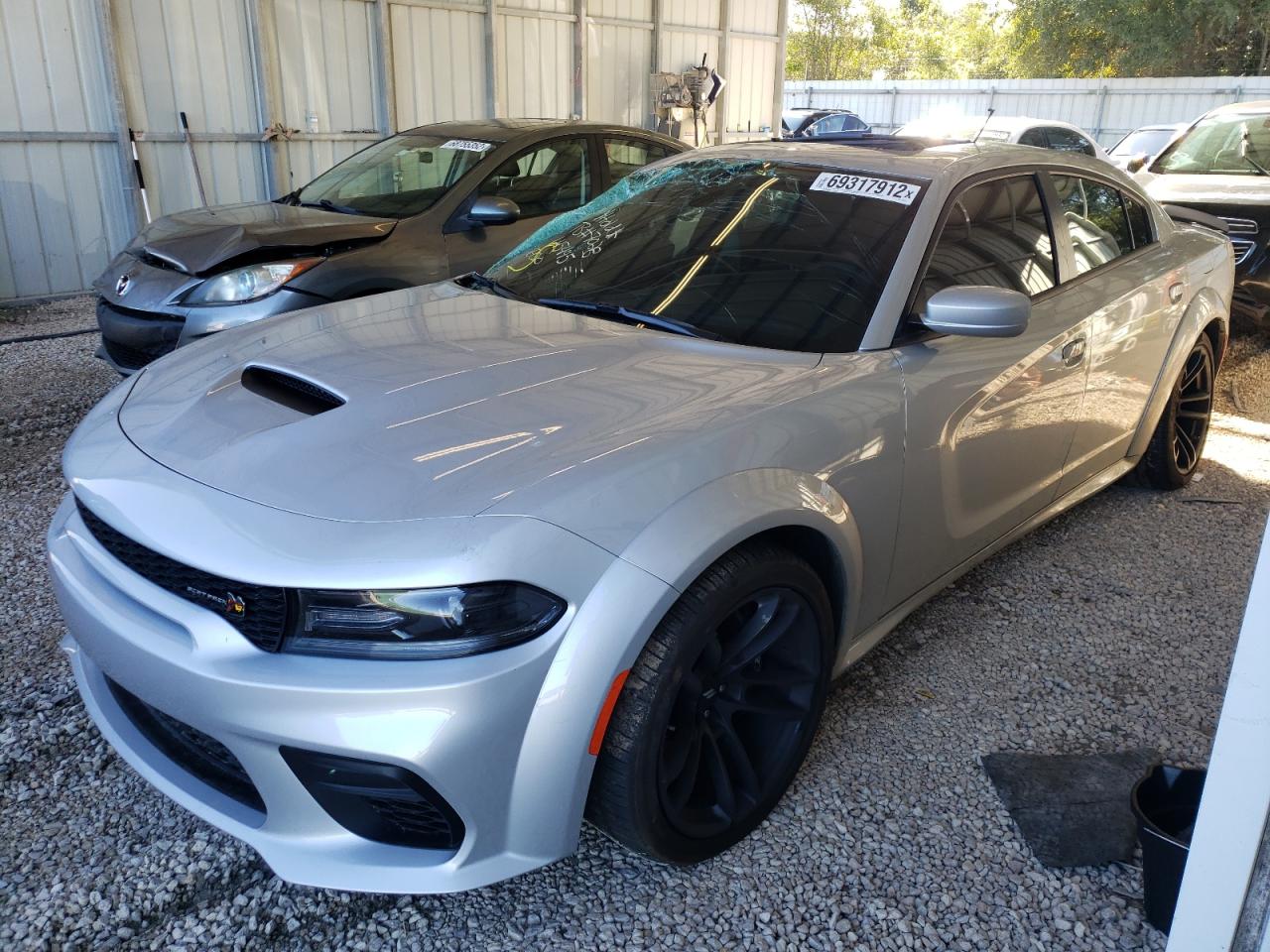 Obraz 1 z 2021 DODGE CHARGER SCAT PACK 2021 z VIN 2C3CDXGJ8MH645445