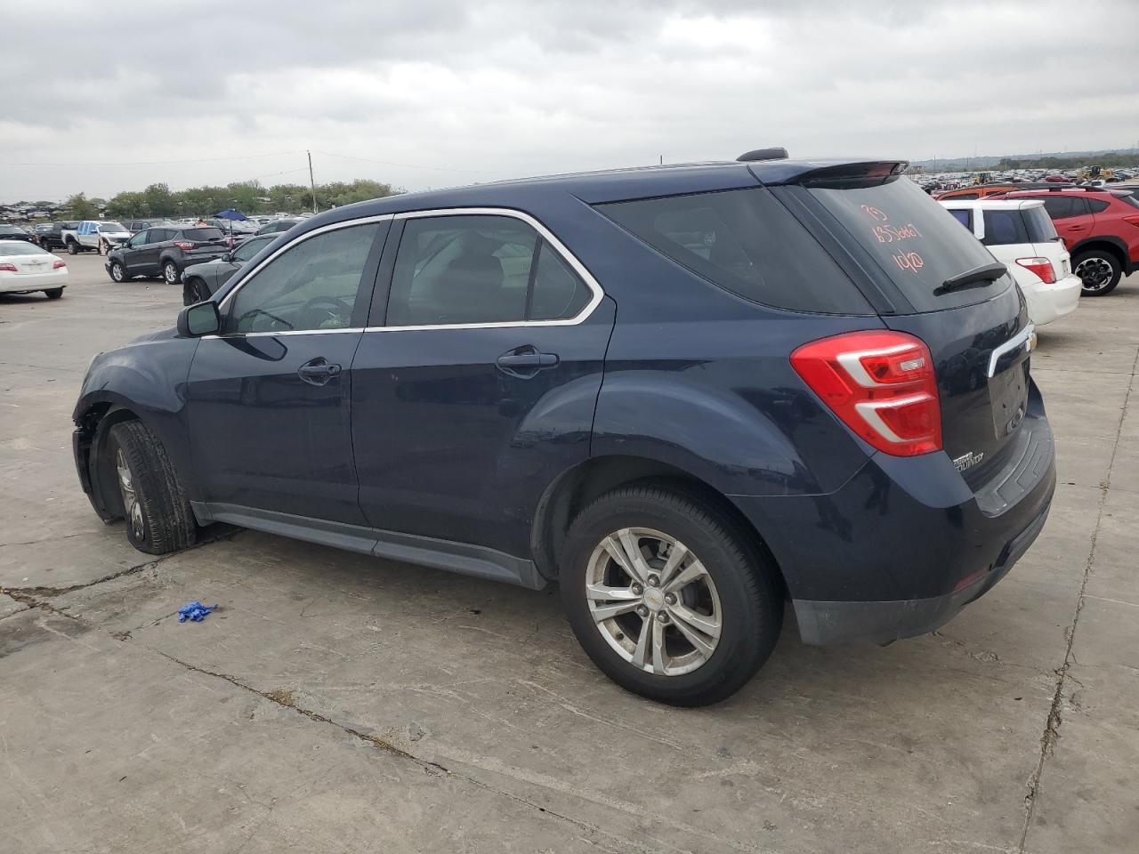Image 2 of 2017 CHEVROLET EQUINOX LS 2017 with VIN 2GNALBEK1H1597426