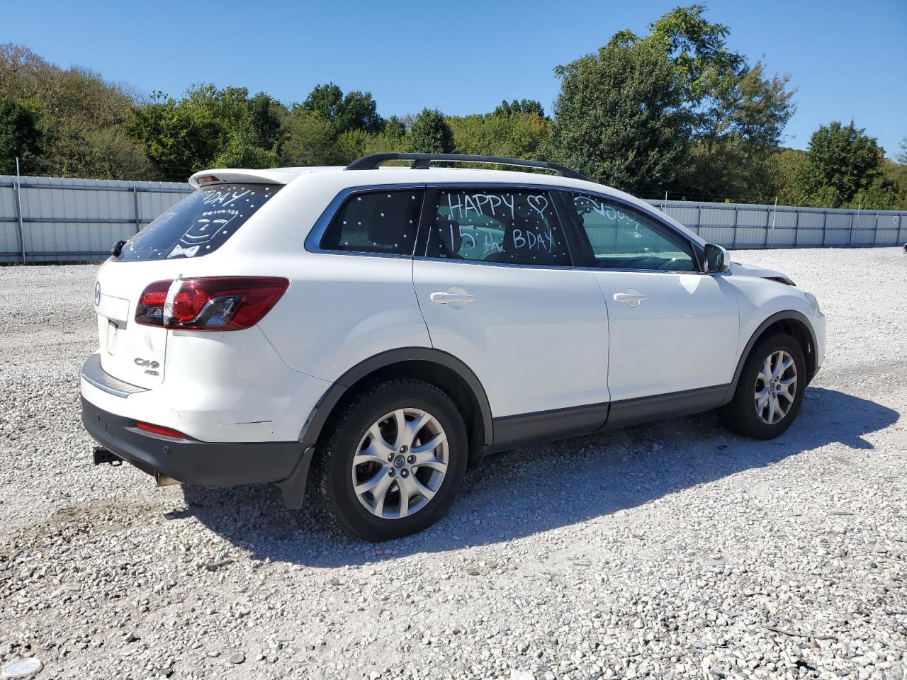 Image 3 of 2015 MAZDA CX-9 TOURING 2015 with VIN JM3TB3CA1F0456036
