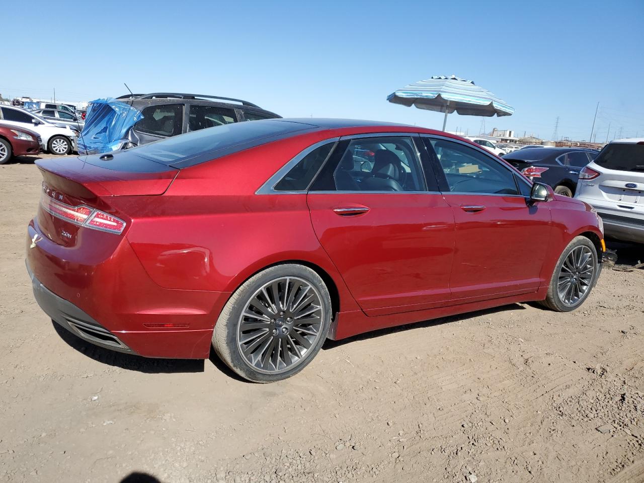 Изображение 3 2014 LINCOLN MKZ HYBRID 2014 с VIN 3LN6L2LU6ER816502