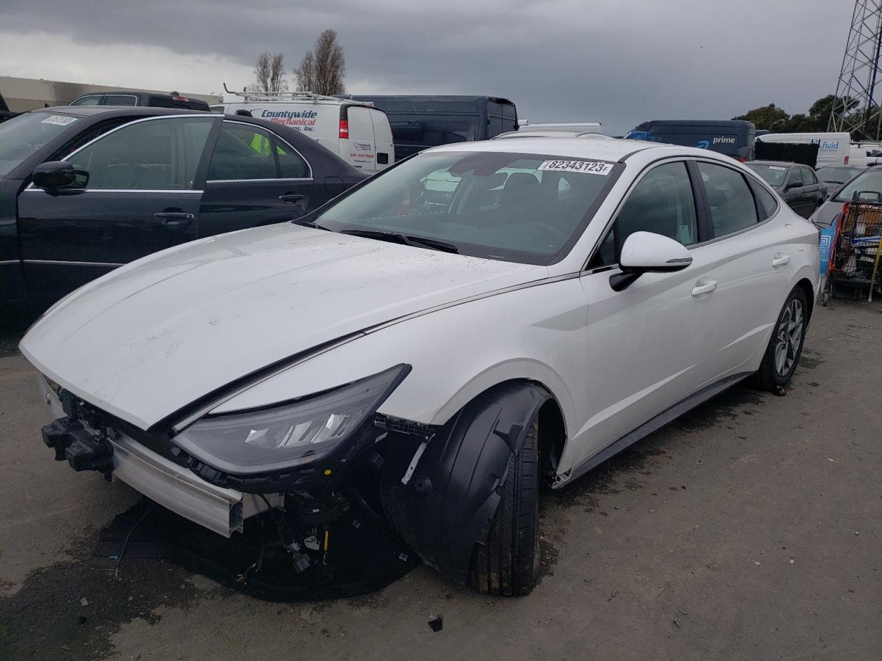 Image 1 of 2023 HYUNDAI SONATA SEL 2023 with VIN KMHL64JA1PA253077