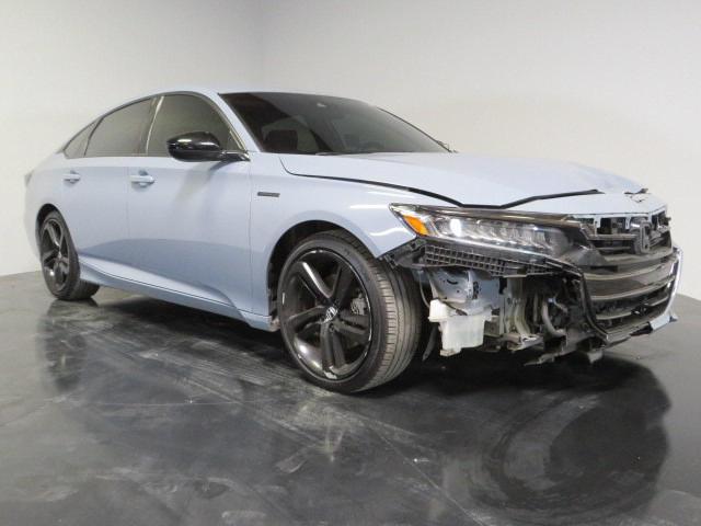 Image 1 of 2022 HONDA ACCORD HYBRID SPORT 2022 with VIN 1HGCV3F20NA020860