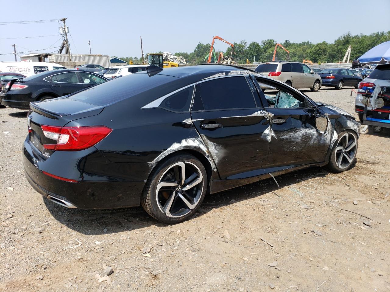 Image 3 of 2020 HONDA ACCORD SPORT 2020 with VIN 1HGCV2F39LA017956