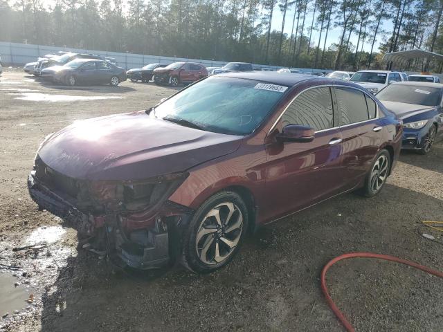 Image 1 of 2017 HONDA ACCORD EXL 2017 with VIN 1HGCR2F87HA094994