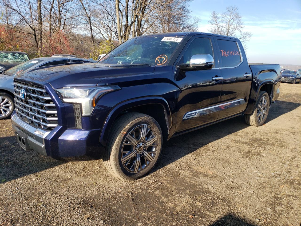 Image 1 of 2023 TOYOTA TUNDRA CREWMAX CAPSTONE 2023 with VIN 5TFVC5DB5PX032403