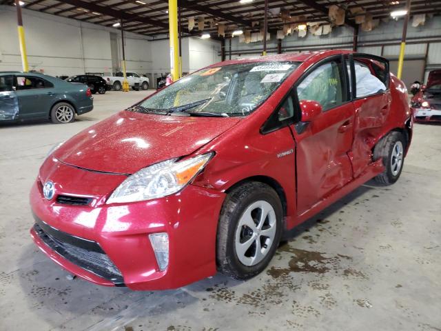 Изображение 2 2015 Toyota Prius 2015 с VIN JTDKN3DU0F0475052
