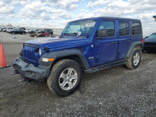 Image 1 of 2018 JEEP WRANGLER UNLIMITED SPORT 2018 with VIN 1C4HJXDG7JW187588