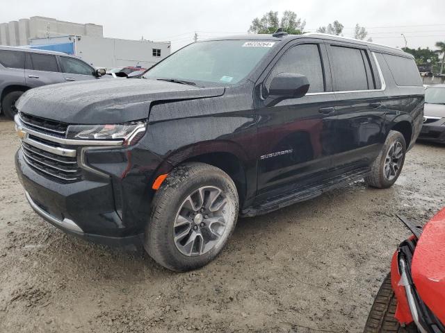 Image 1 of 2021 CHEVROLET SUBURBAN C1500 LT 2021 with VIN 1GNSCCKD7MR472920