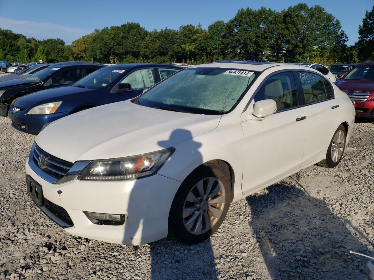 Image 1 of 2014 HONDA ACCORD EXL 2014 with VIN 1HGCR2F85EA077333