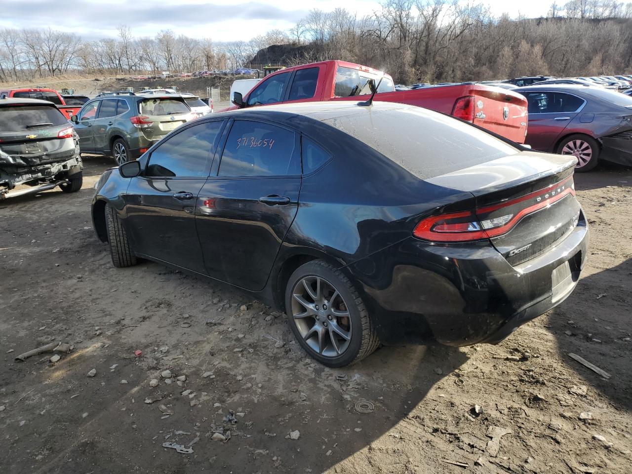 Image 2 of 2014 DODGE DART SXT 2014 with VIN 1C3CDFBB7ED903527