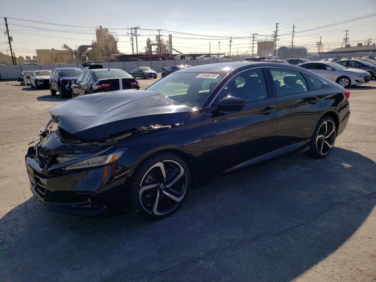 Изображение 1 2022 HONDA ACCORD SPORT 2022 с VIN 1HGCV1F31NA071734