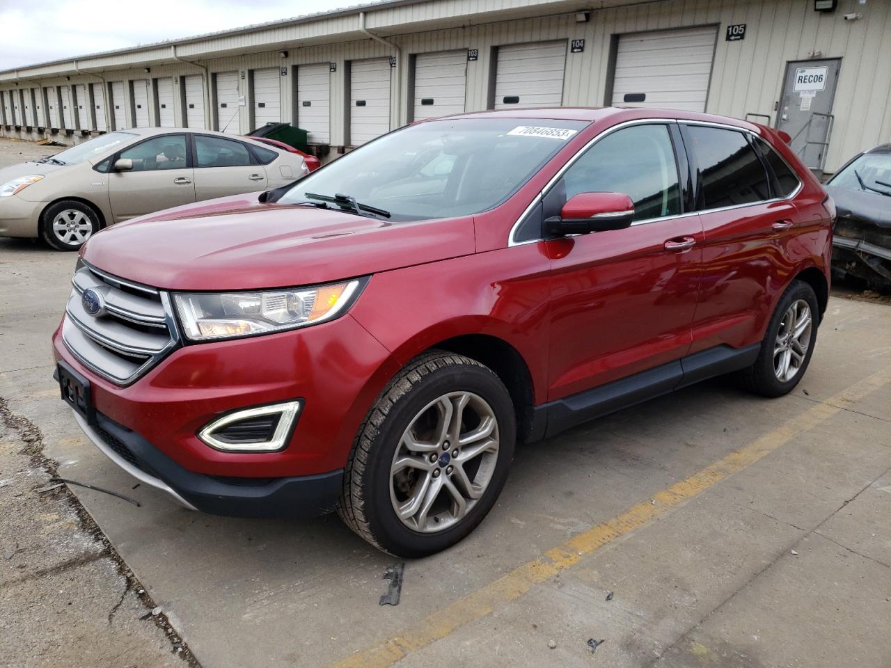 Obraz 1 z 2016 FORD EDGE TITANIUM 2016 z VIN 2FMPK4K96GBB23446
