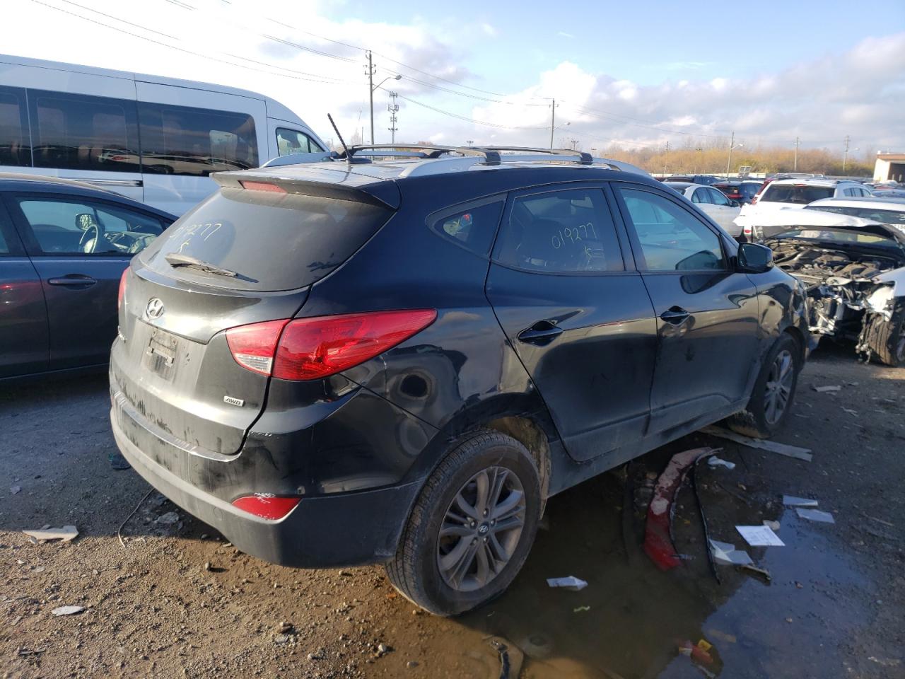 Изображение 3 2015 HYUNDAI TUCSON LIMITED 2015 с VIN KM8JUCAG0FU019277