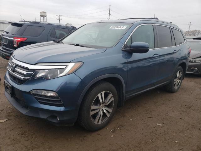 Изображение 1 2017 HONDA PILOT EXL 2017 с VIN 5FNYF6H58HB048573