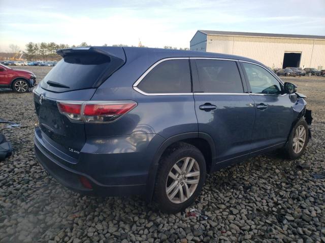 Изображение 3 2015 TOYOTA HIGHLANDER LE 2015 с VIN 5TDBKRFH1FS169485