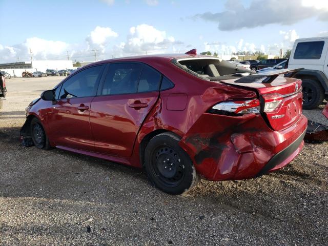 Image 2 of 2022 TOYOTA COROLLA LE 2022 with VIN JTDEPMAE7NJ227500