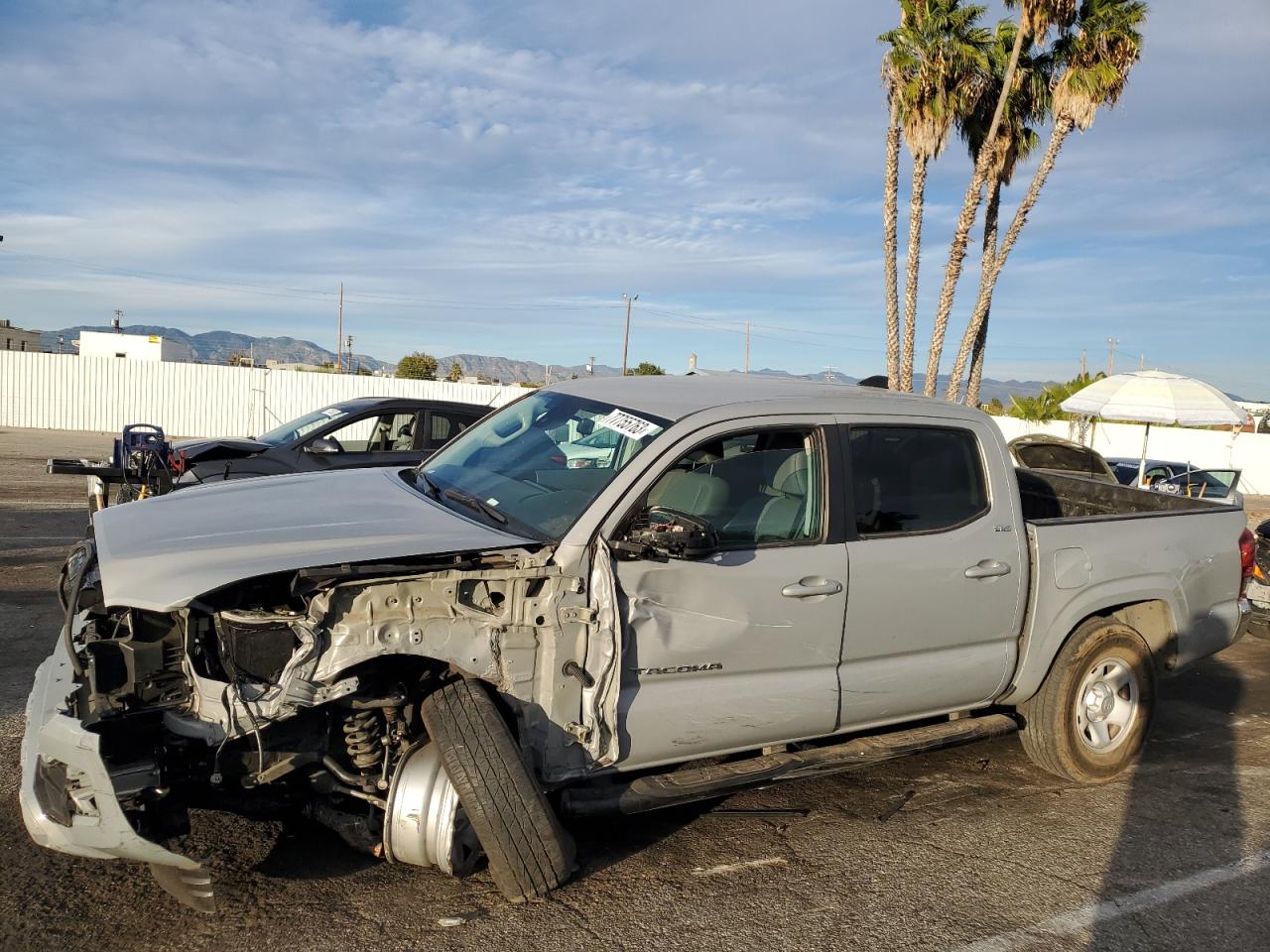 Image 1 of 2021 TOYOTA TACOMA DOUBLE CAB 2021 with VIN 3TYAX5GN6MT015320
