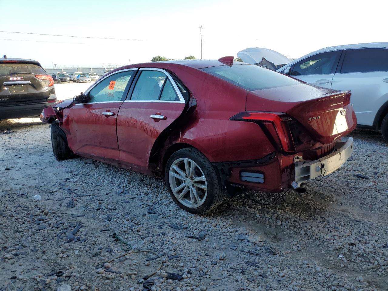 Image 2 of 2021 CADILLAC CT4 LUXURY 2021 with VIN 1G6DJ5RK6M0143298