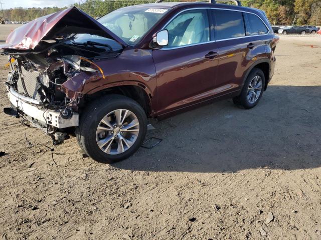 Obraz 1 z 2015 TOYOTA HIGHLANDER LE 2015 z VIN 5TDZKRFH3FS085201