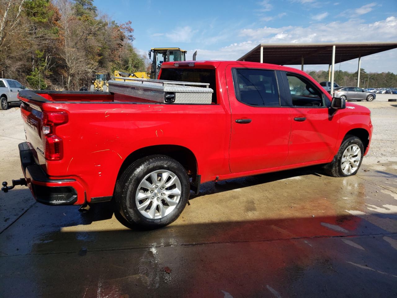 Image 3 of 2023 CHEVROLET SILVERADO C1500 CUSTOM 2023 with VIN 1GCPABEK5PZ285530