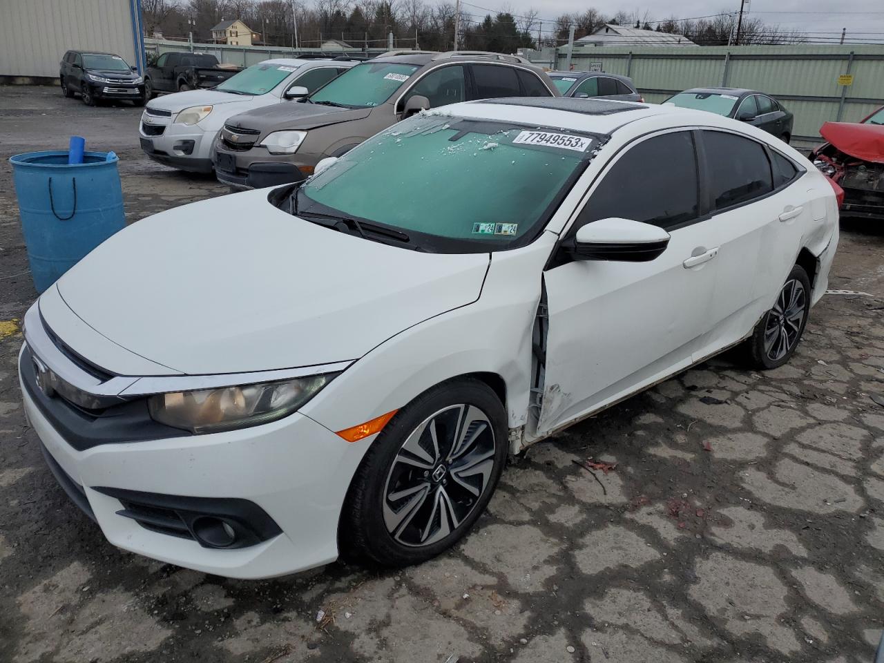 Image 1 of 2016 HONDA CIVIC EXL 2016 with VIN 2HGFC1F76GH650549
