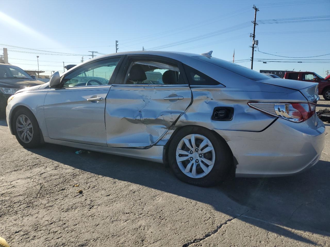 Image 2 of 2011 HYUNDAI SONATA GLS 2011 with VIN 5NPEB4AC7BH082458