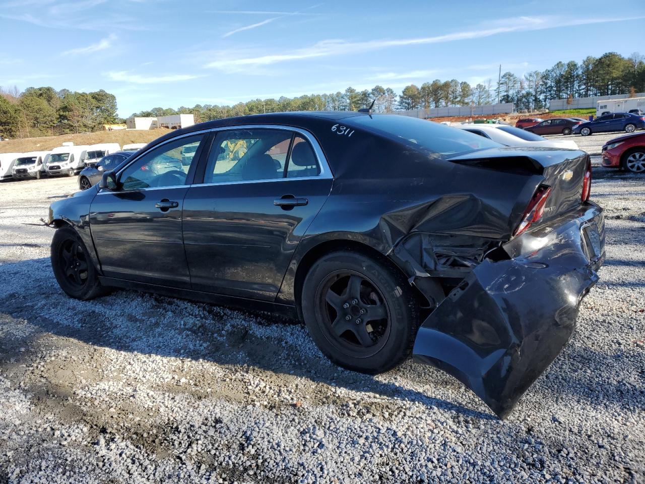 Image 2 of 2010 CHEVROLET MALIBU LS 2010 with VIN 1G1ZB5EB0AF236311