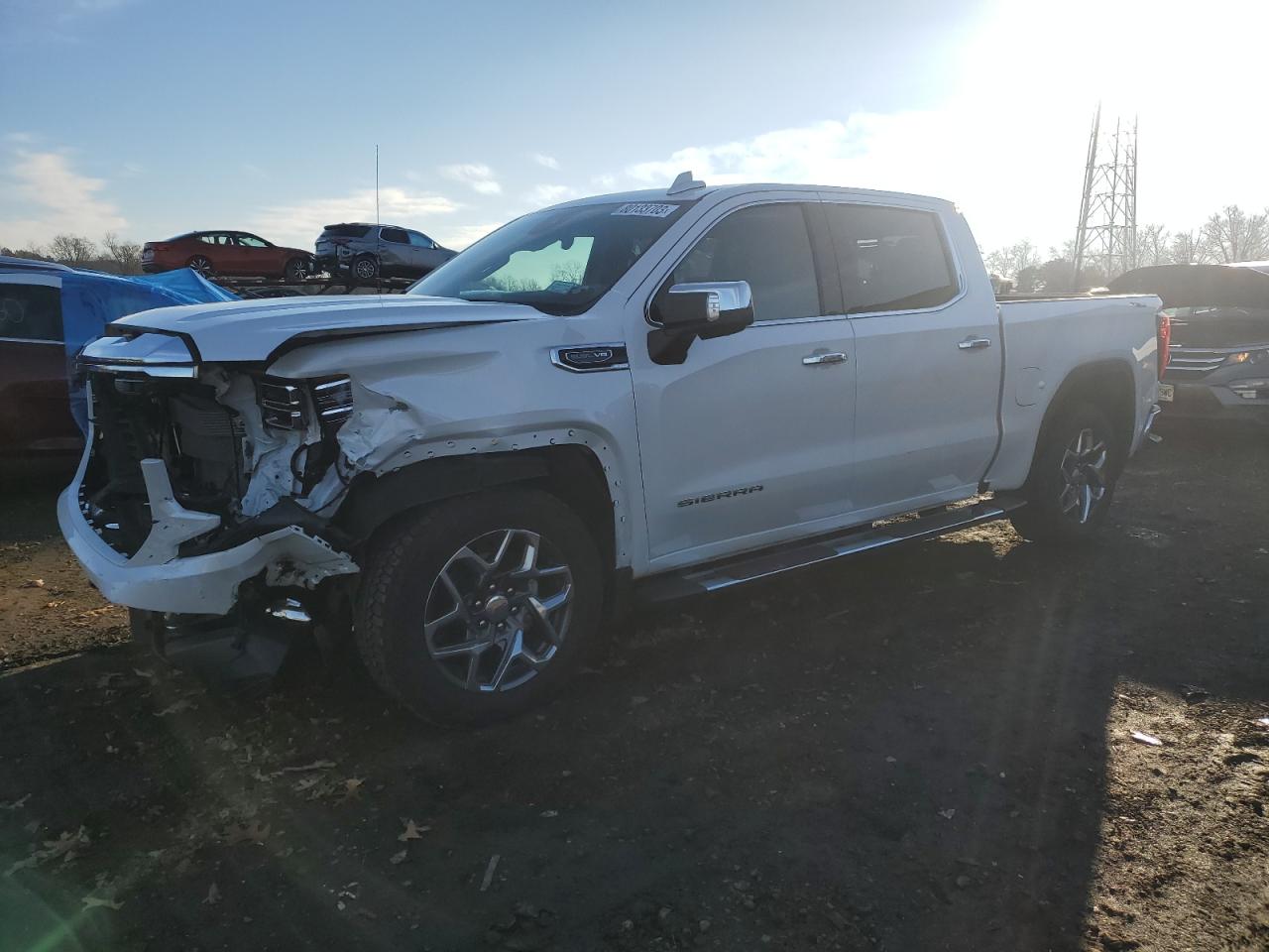 Изображение 1 2022 GMC SIERRA K1500 SLT 2022 с VIN 3GTUUDED1NG634106