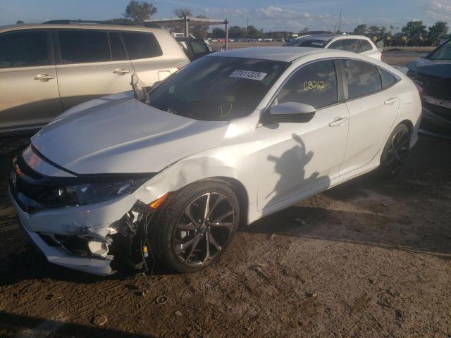 Image 1 of 2021 HONDA CIVIC SPORT 2021 with VIN 2HGFC2F85MH545172